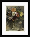 A Vase of Flowers by Eugene Delacroix